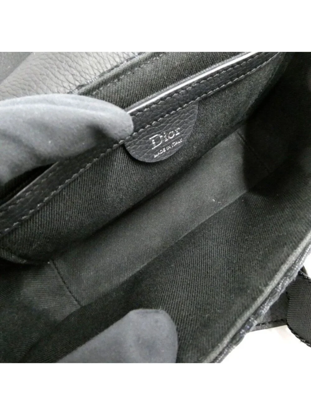 Dior Saddle Heritage Messenger Bag Mini Leather Oblique
